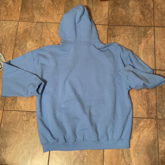 UNC Light Blue Vintage Hoodie - Picture 2 of 2